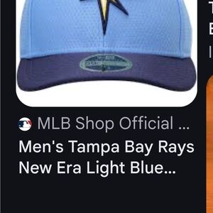 New Era Sky Blue Men's Shirt